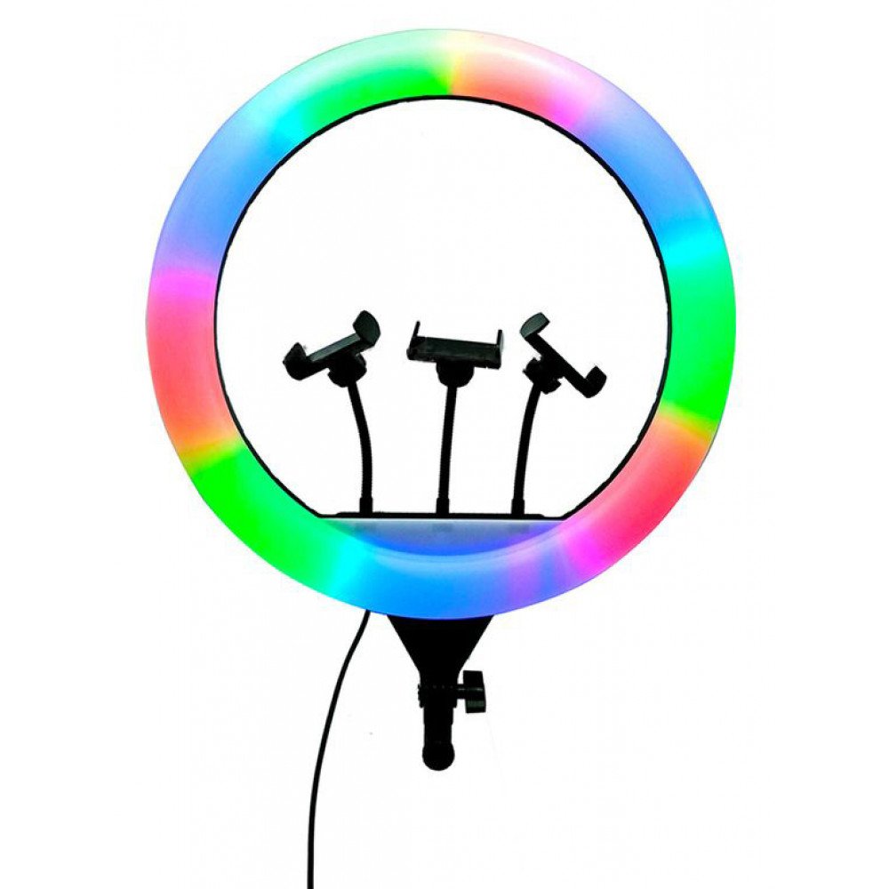 Wholesale RGB Light 18 inch Selfie Ring Light with 76 inch Tripod Stand Cell Phone